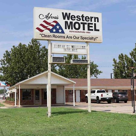 Western motel Alva Eksteriør bilde